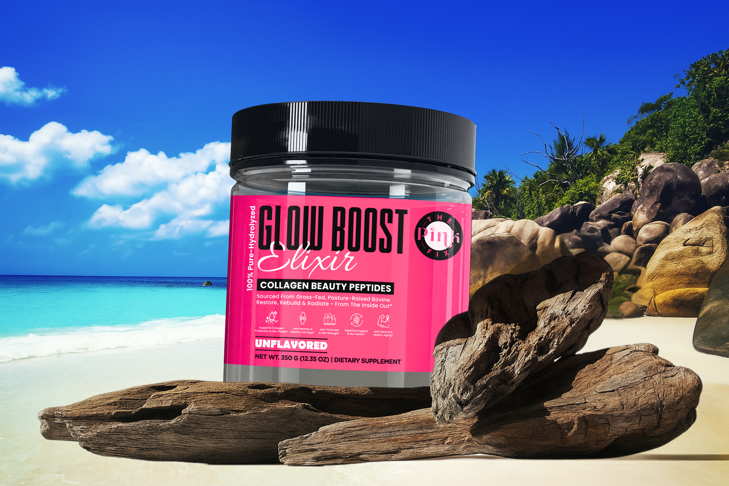 Glow Boost Elixir – Collagen Beauty Peptides*